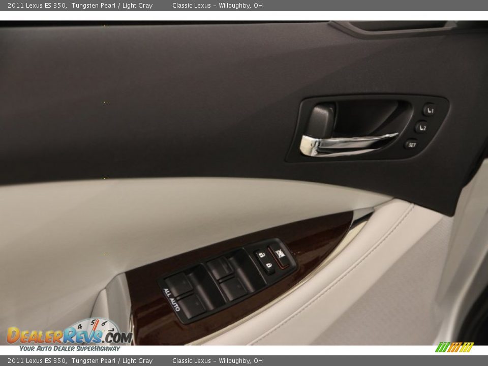 2011 Lexus ES 350 Tungsten Pearl / Light Gray Photo #5