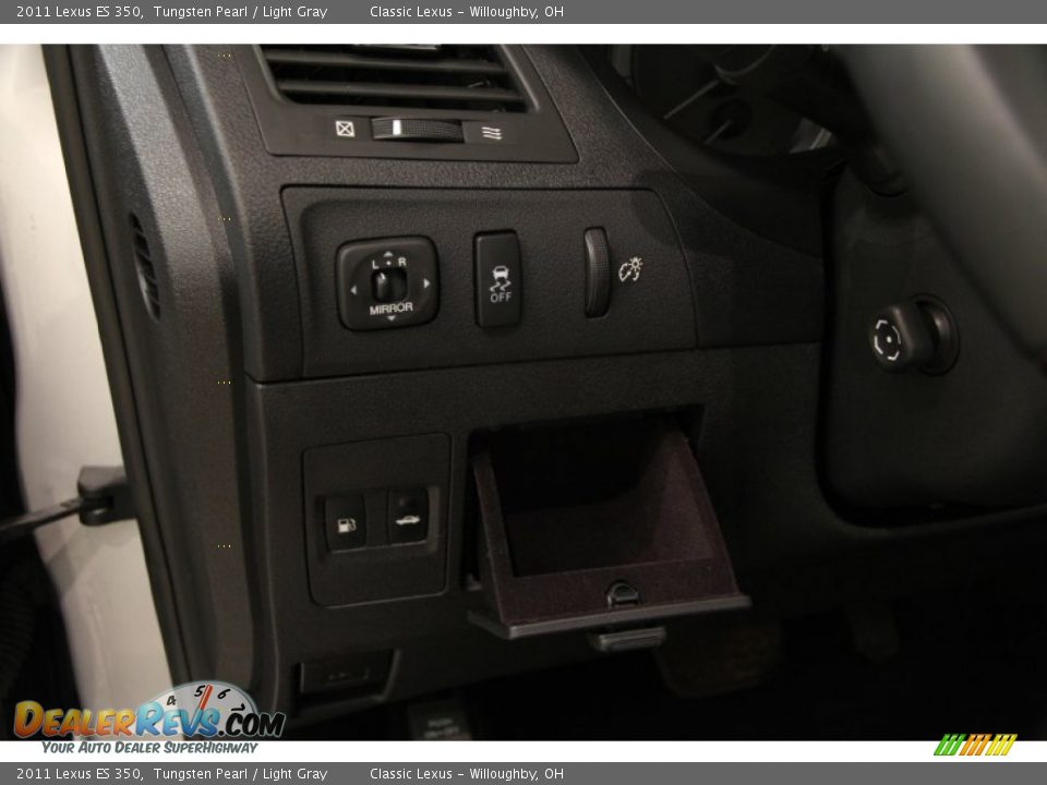 2011 Lexus ES 350 Tungsten Pearl / Light Gray Photo #7