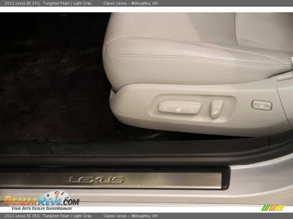 2011 Lexus ES 350 Tungsten Pearl / Light Gray Photo #8