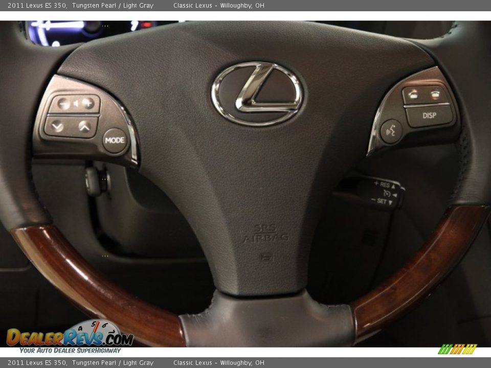 2011 Lexus ES 350 Tungsten Pearl / Light Gray Photo #11