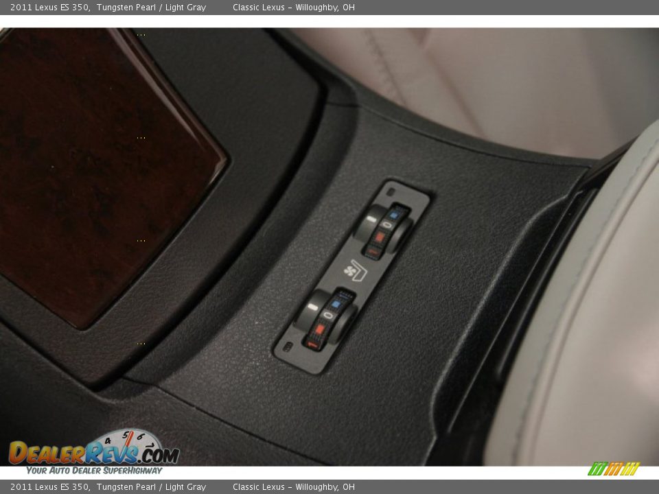 2011 Lexus ES 350 Tungsten Pearl / Light Gray Photo #16