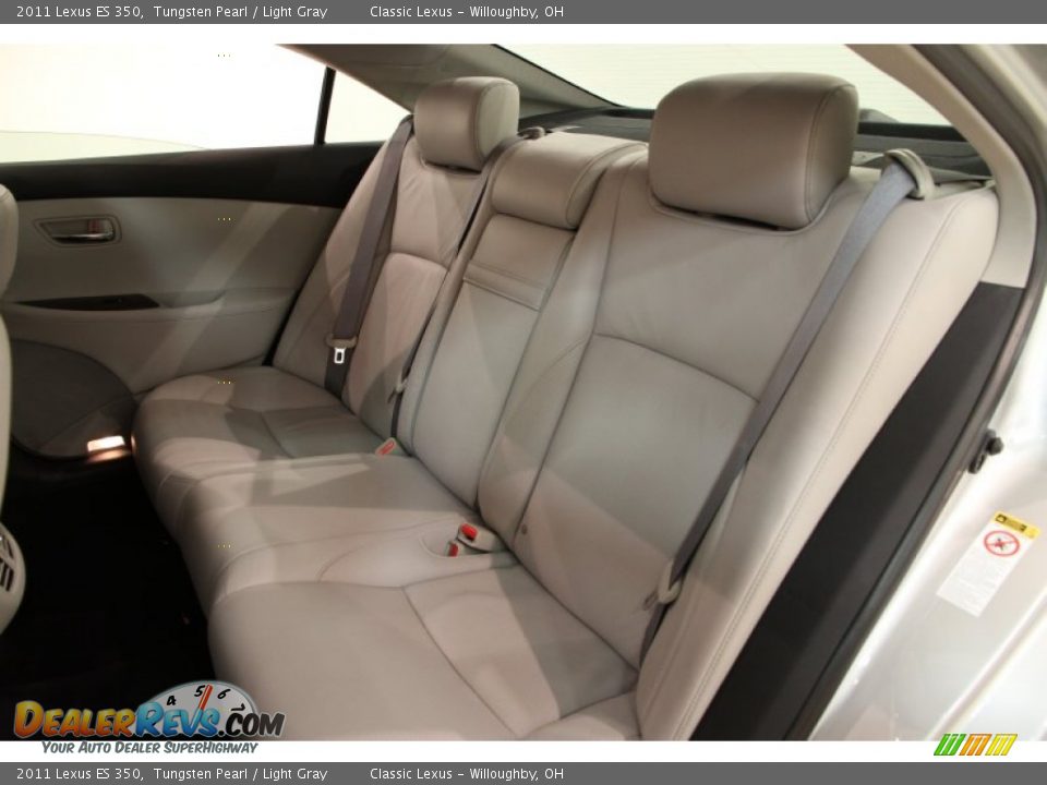 2011 Lexus ES 350 Tungsten Pearl / Light Gray Photo #19