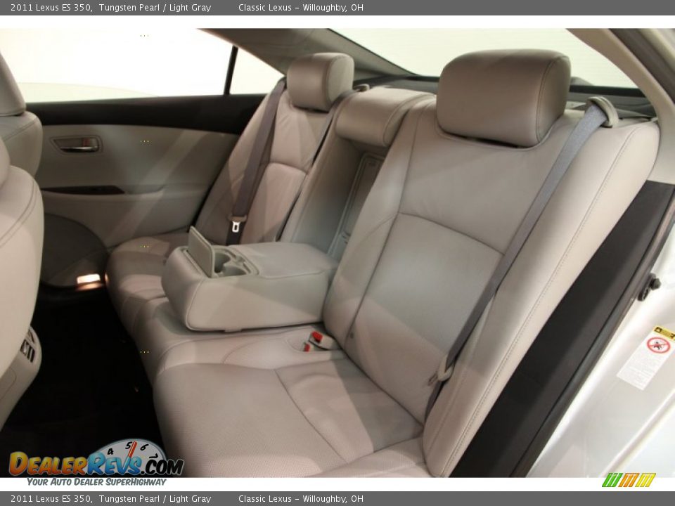 2011 Lexus ES 350 Tungsten Pearl / Light Gray Photo #20