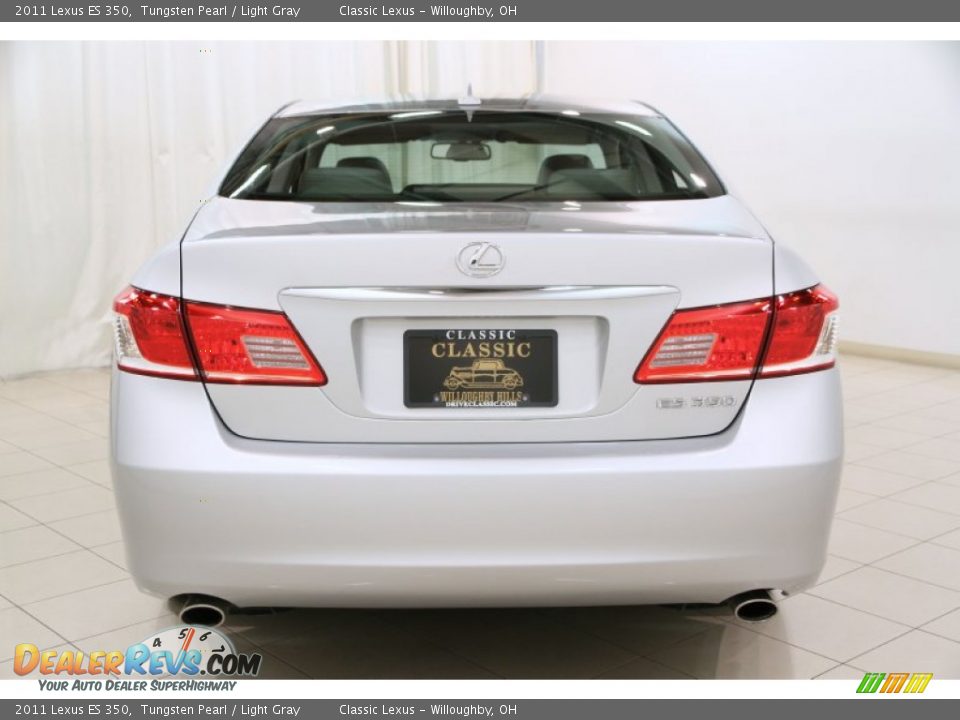 2011 Lexus ES 350 Tungsten Pearl / Light Gray Photo #21