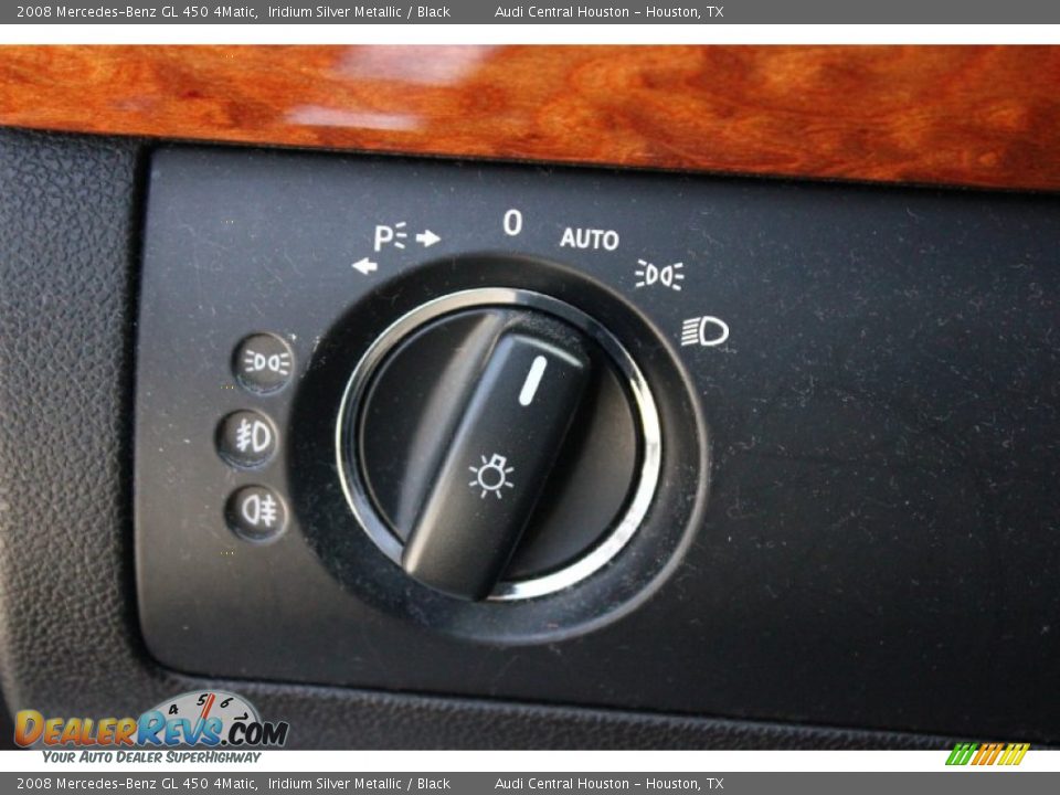 2008 Mercedes-Benz GL 450 4Matic Iridium Silver Metallic / Black Photo #32