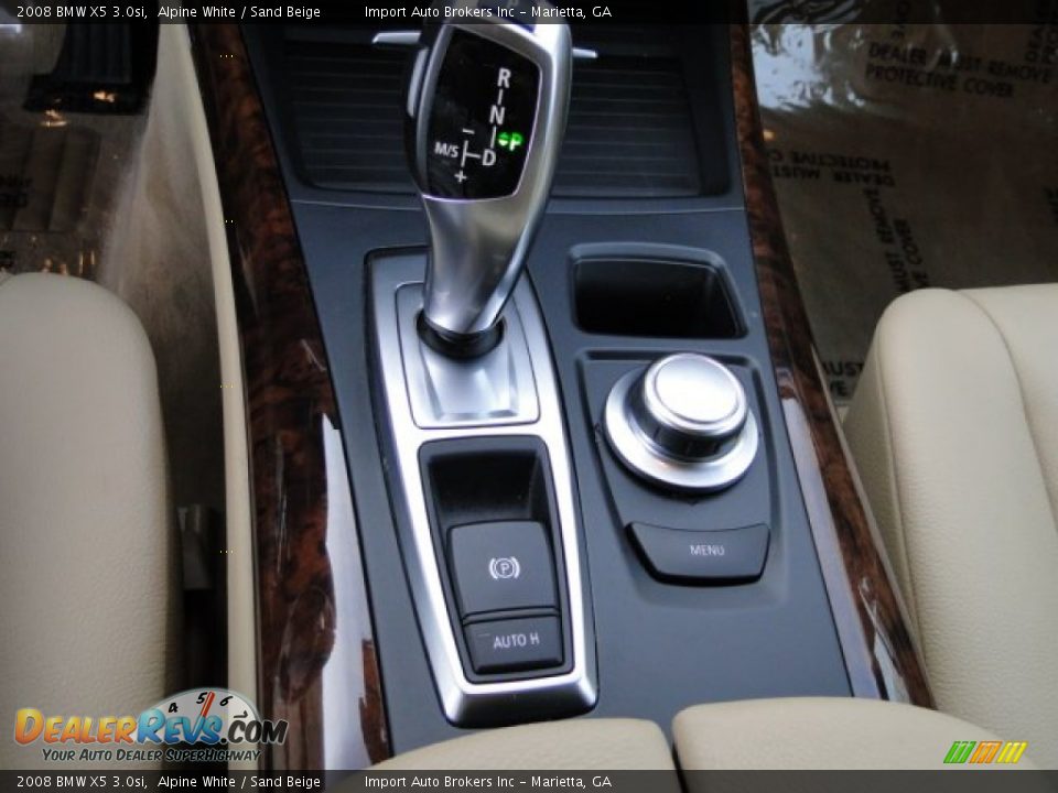 2008 BMW X5 3.0si Alpine White / Sand Beige Photo #15