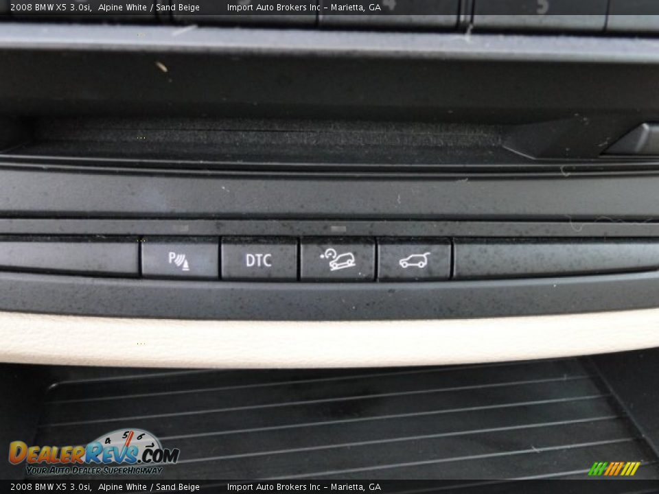 2008 BMW X5 3.0si Alpine White / Sand Beige Photo #26