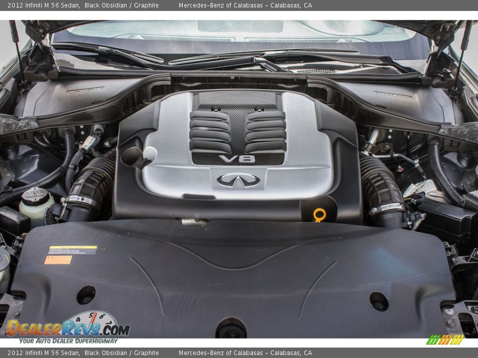 2012 Infiniti M 56 Sedan 5.6 Liter DOHC 24-Valve CVTCS V6 Engine Photo #9