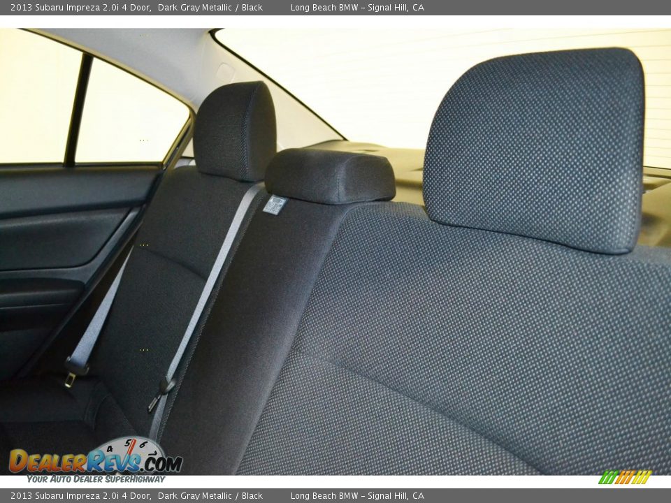2013 Subaru Impreza 2.0i 4 Door Dark Gray Metallic / Black Photo #16