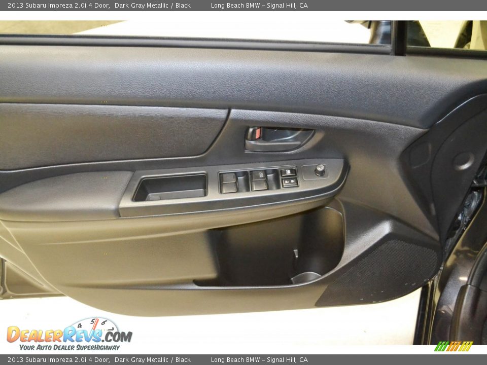 2013 Subaru Impreza 2.0i 4 Door Dark Gray Metallic / Black Photo #18