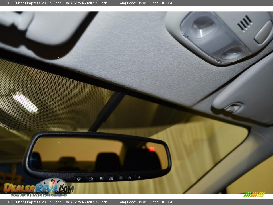 2013 Subaru Impreza 2.0i 4 Door Dark Gray Metallic / Black Photo #25