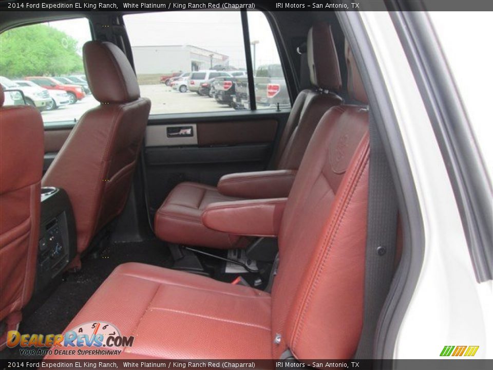 Rear Seat of 2014 Ford Expedition EL King Ranch Photo #6