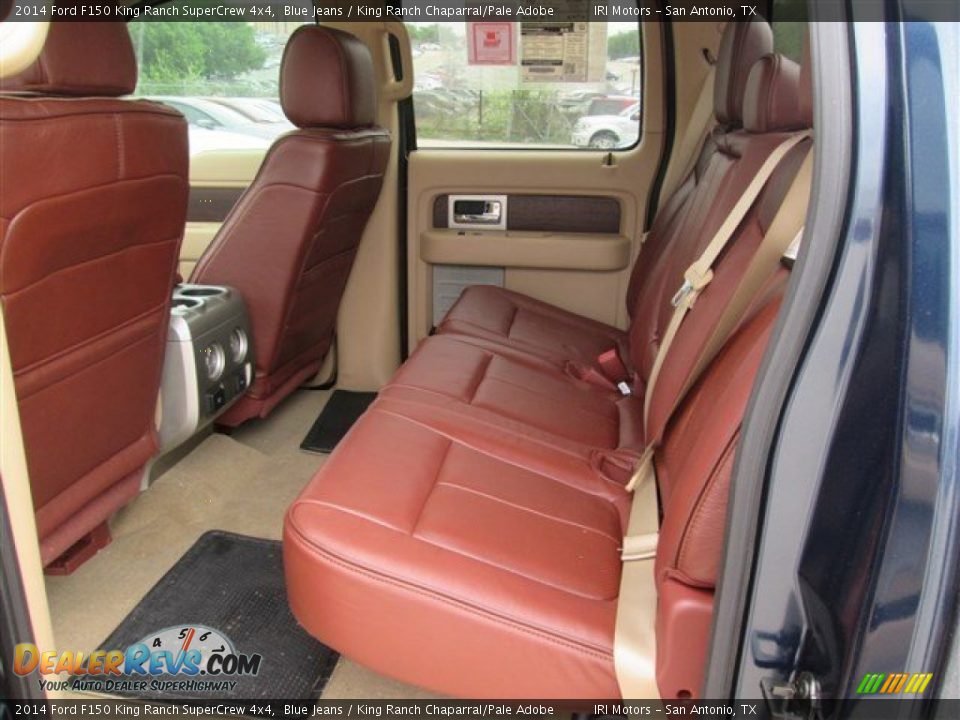 2014 Ford F150 King Ranch SuperCrew 4x4 Blue Jeans / King Ranch Chaparral/Pale Adobe Photo #3