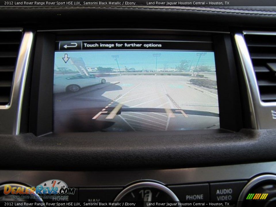 2012 Land Rover Range Rover Sport HSE LUX Santorini Black Metallic / Ebony Photo #18