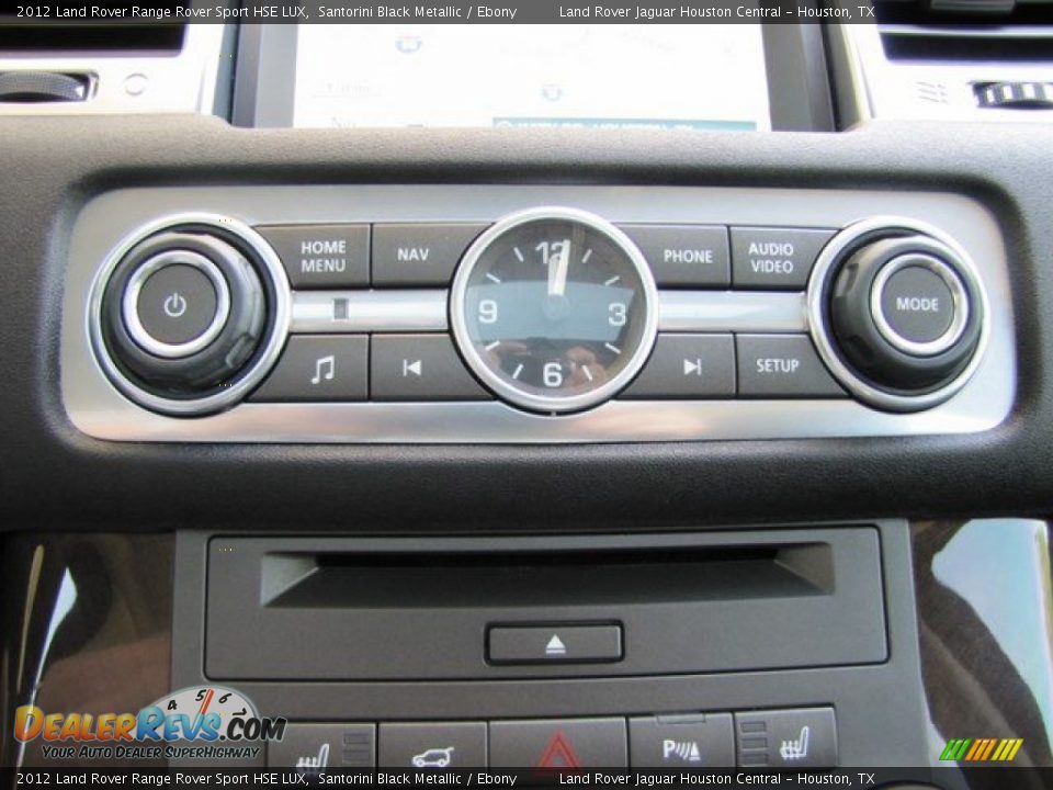 2012 Land Rover Range Rover Sport HSE LUX Santorini Black Metallic / Ebony Photo #20