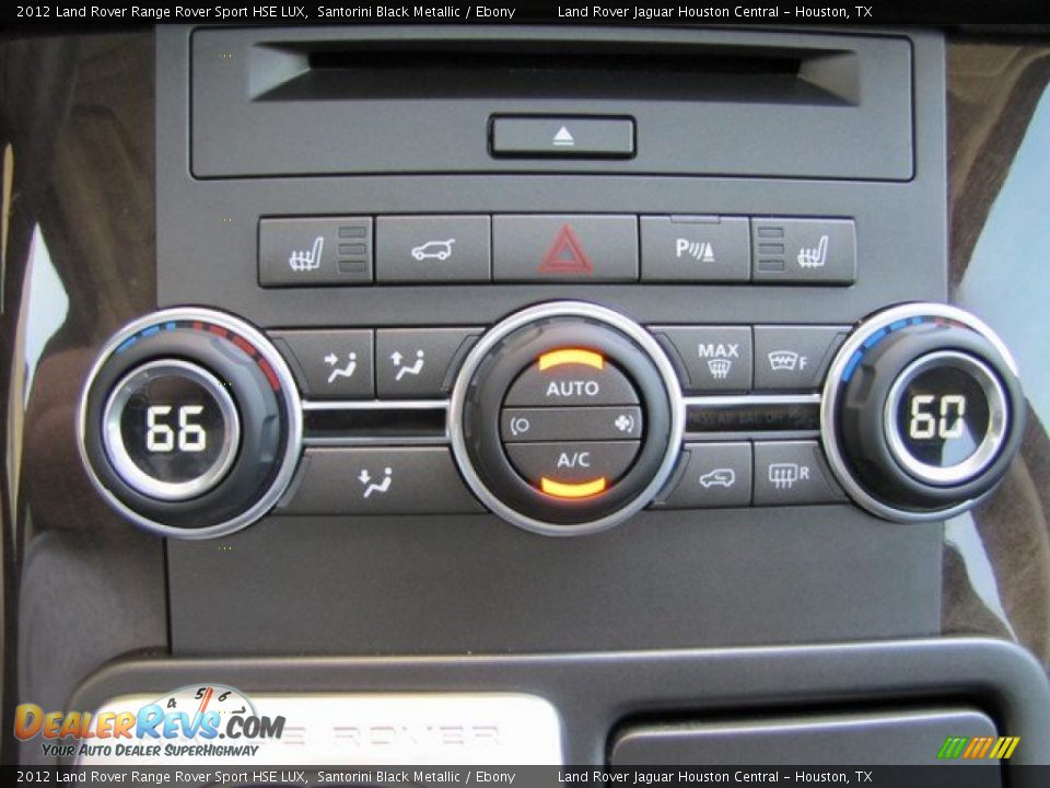 2012 Land Rover Range Rover Sport HSE LUX Santorini Black Metallic / Ebony Photo #21