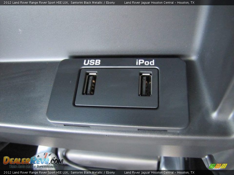 2012 Land Rover Range Rover Sport HSE LUX Santorini Black Metallic / Ebony Photo #22