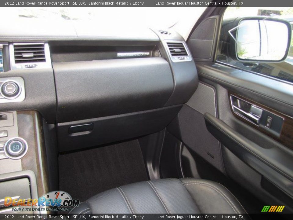 2012 Land Rover Range Rover Sport HSE LUX Santorini Black Metallic / Ebony Photo #23