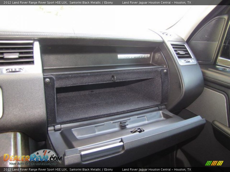 2012 Land Rover Range Rover Sport HSE LUX Santorini Black Metallic / Ebony Photo #24