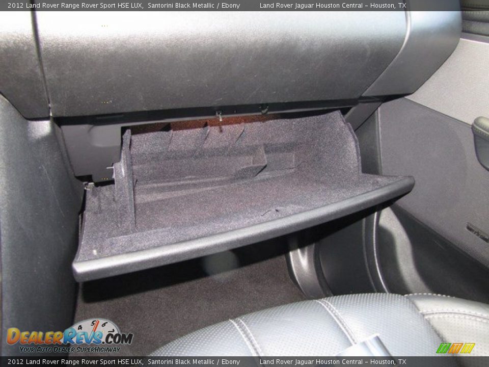 2012 Land Rover Range Rover Sport HSE LUX Santorini Black Metallic / Ebony Photo #25