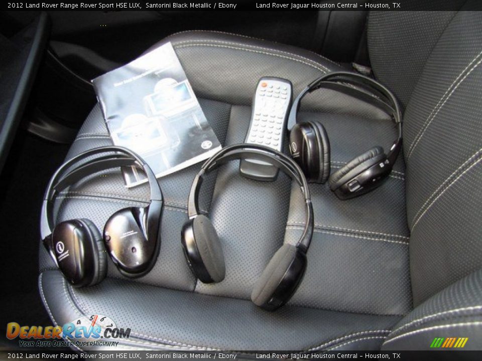 2012 Land Rover Range Rover Sport HSE LUX Santorini Black Metallic / Ebony Photo #27