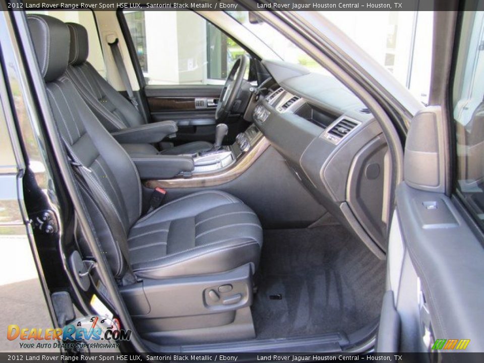 2012 Land Rover Range Rover Sport HSE LUX Santorini Black Metallic / Ebony Photo #31