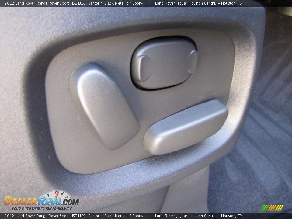 2012 Land Rover Range Rover Sport HSE LUX Santorini Black Metallic / Ebony Photo #32