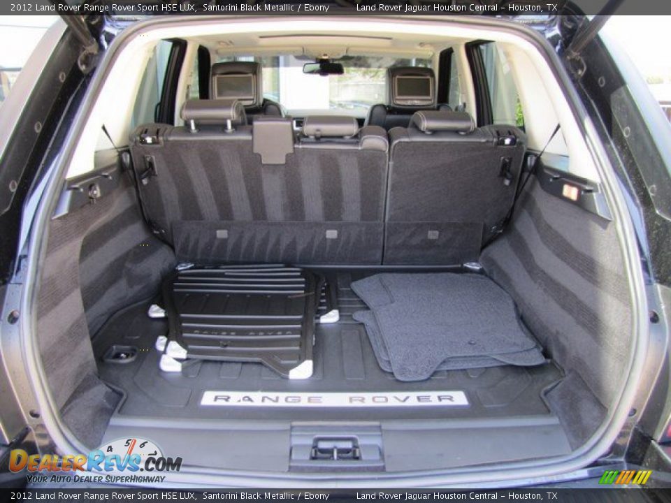 2012 Land Rover Range Rover Sport HSE LUX Santorini Black Metallic / Ebony Photo #35