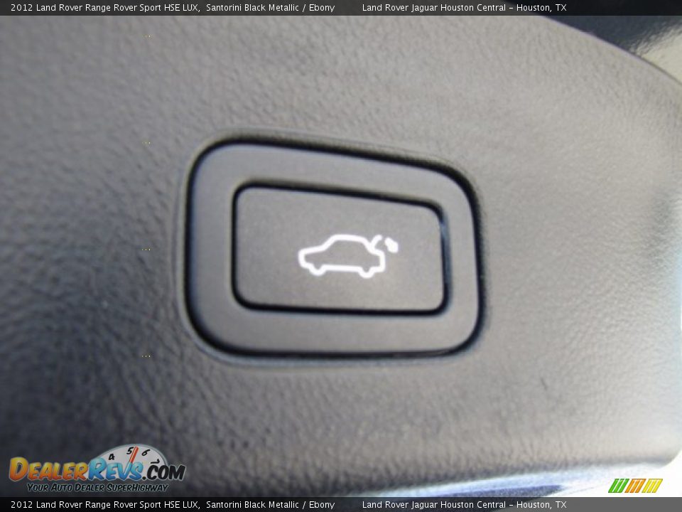 2012 Land Rover Range Rover Sport HSE LUX Santorini Black Metallic / Ebony Photo #36