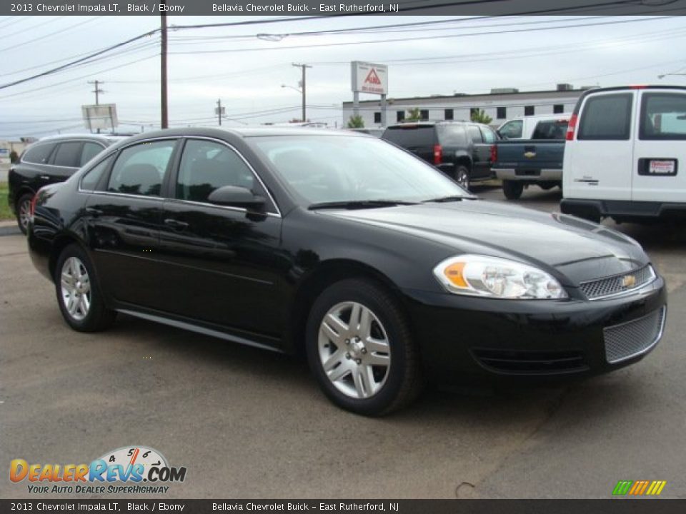 2013 Chevrolet Impala LT Black / Ebony Photo #3