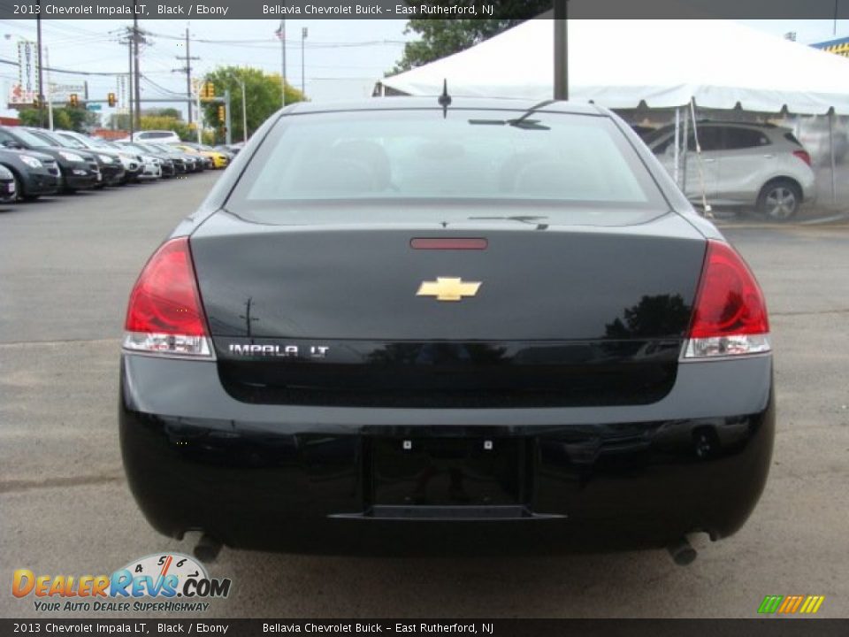 2013 Chevrolet Impala LT Black / Ebony Photo #5