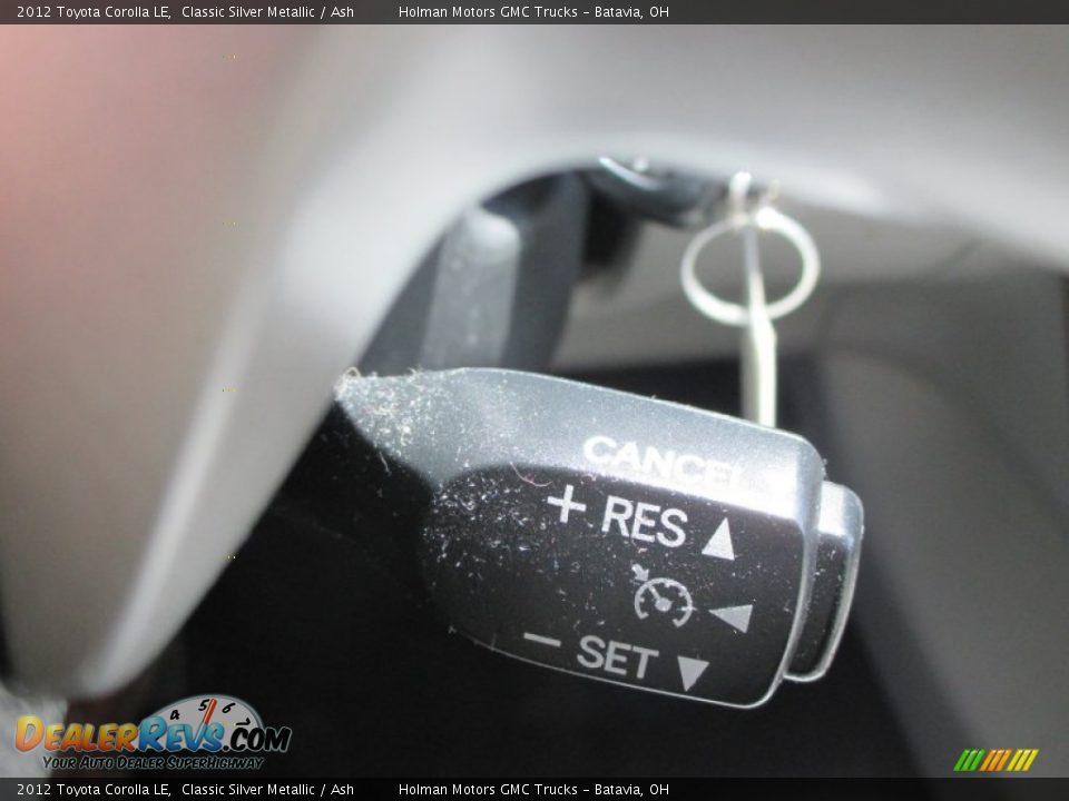 2012 Toyota Corolla LE Classic Silver Metallic / Ash Photo #11