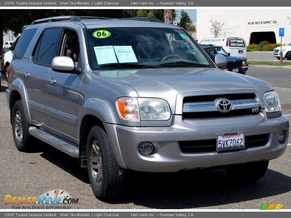 2006 Toyota Sequoia Limited Silver Sky Metallic / Light Charcoal Photo #1