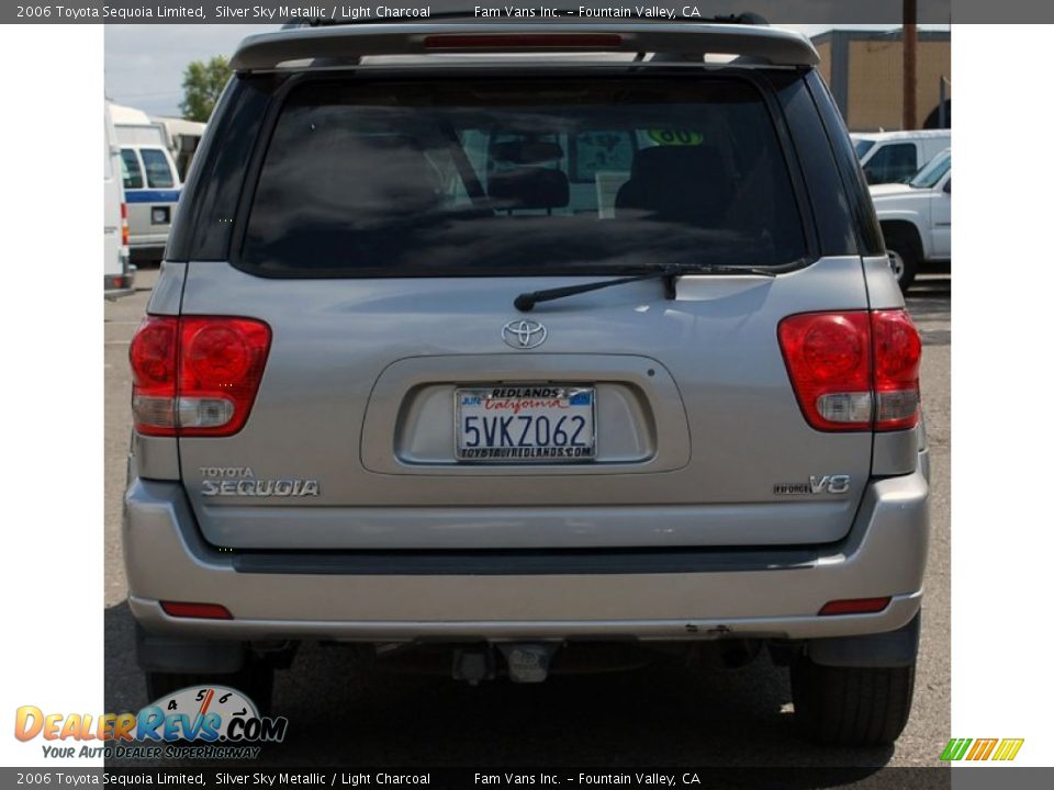 2006 Toyota Sequoia Limited Silver Sky Metallic / Light Charcoal Photo #3