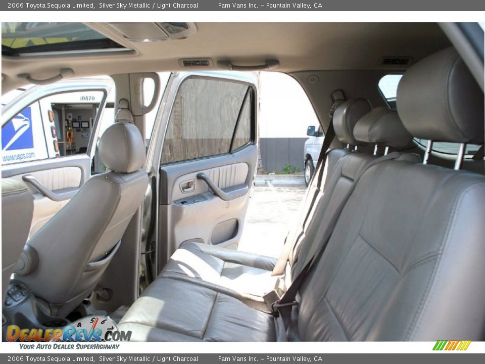 2006 Toyota Sequoia Limited Silver Sky Metallic / Light Charcoal Photo #16