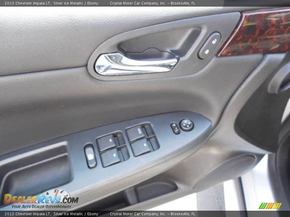 2013 Chevrolet Impala LT Silver Ice Metallic / Ebony Photo #17