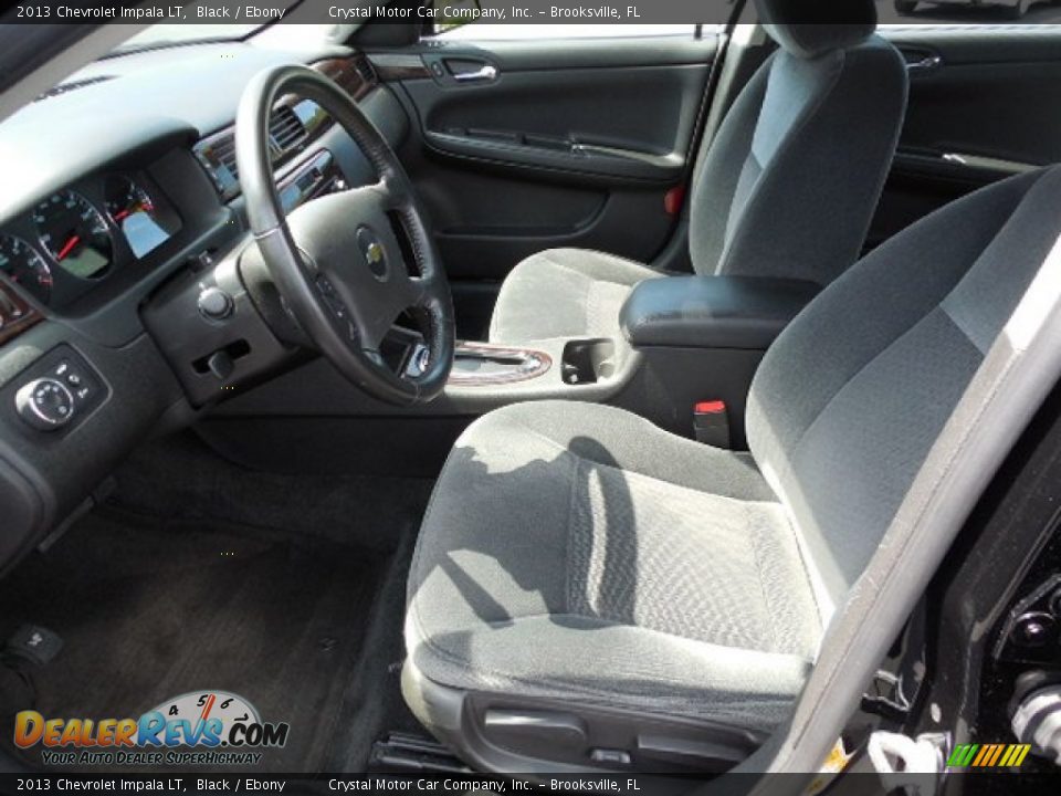 2013 Chevrolet Impala LT Black / Ebony Photo #4