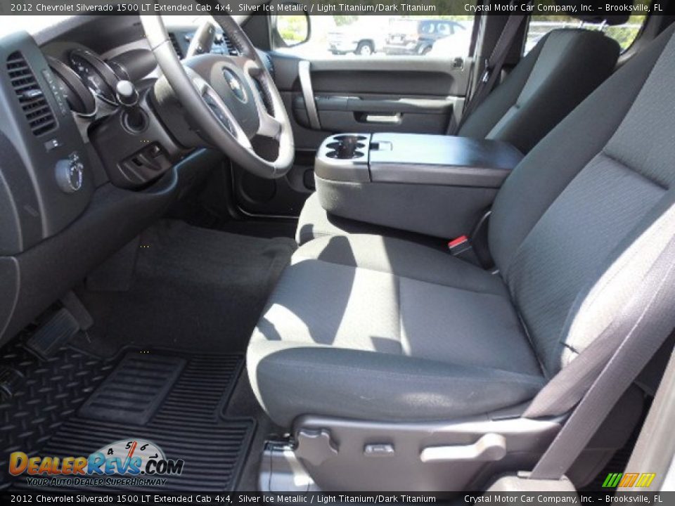 2012 Chevrolet Silverado 1500 LT Extended Cab 4x4 Silver Ice Metallic / Light Titanium/Dark Titanium Photo #4