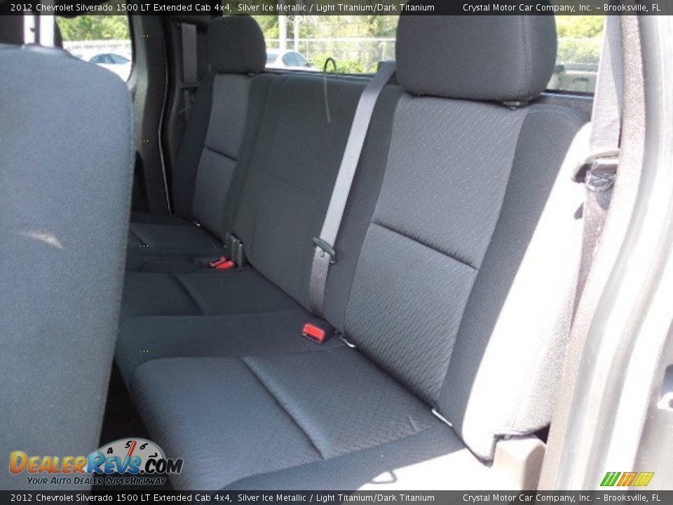 2012 Chevrolet Silverado 1500 LT Extended Cab 4x4 Silver Ice Metallic / Light Titanium/Dark Titanium Photo #5