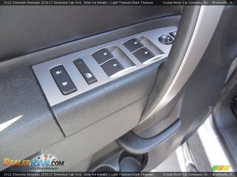 2012 Chevrolet Silverado 1500 LT Extended Cab 4x4 Silver Ice Metallic / Light Titanium/Dark Titanium Photo #17