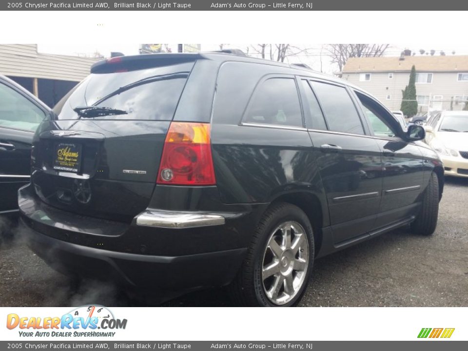 2005 Chrysler Pacifica Limited AWD Brilliant Black / Light Taupe Photo #4