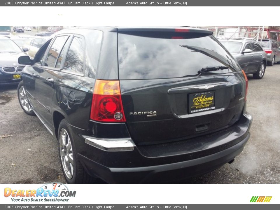 2005 Chrysler Pacifica Limited AWD Brilliant Black / Light Taupe Photo #6
