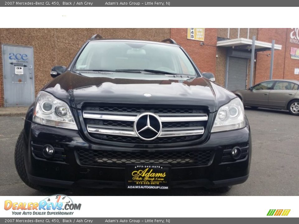 2007 Mercedes-Benz GL 450 Black / Ash Grey Photo #2