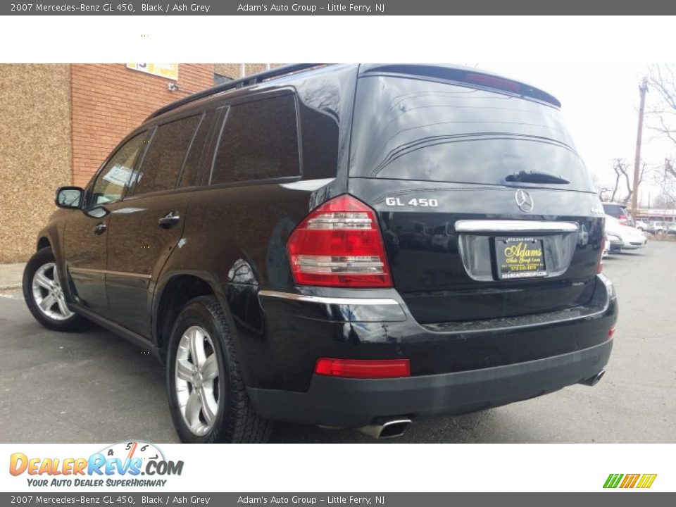 2007 Mercedes-Benz GL 450 Black / Ash Grey Photo #5