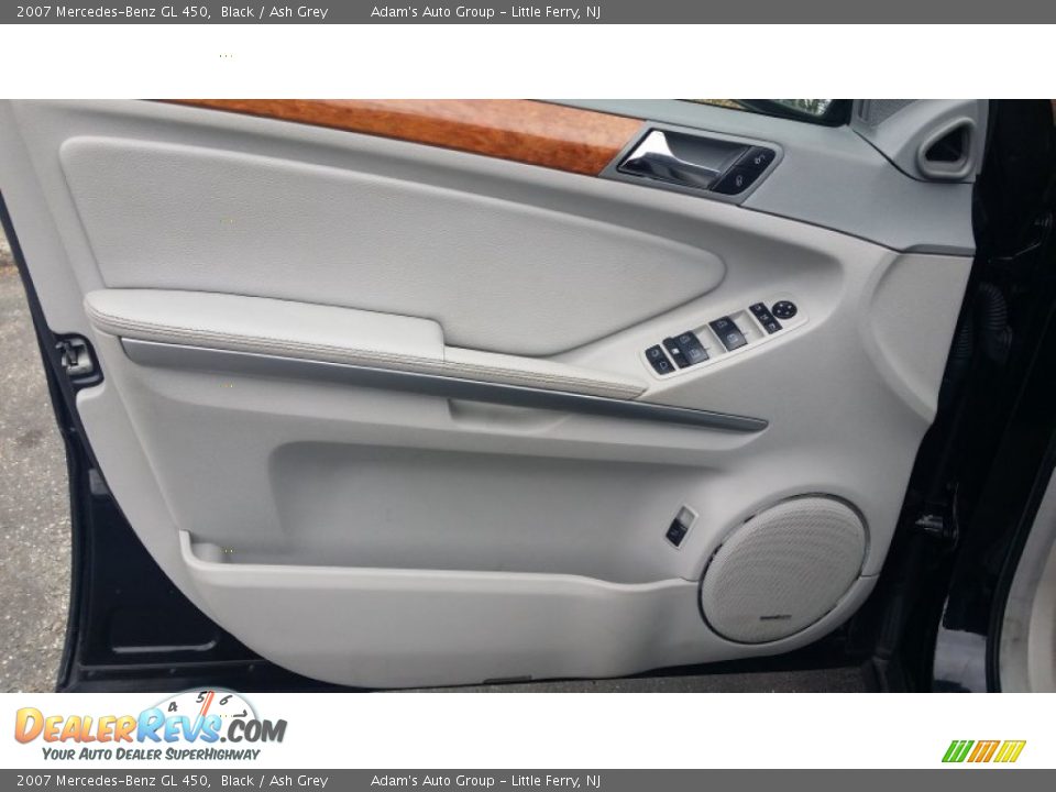 2007 Mercedes-Benz GL 450 Black / Ash Grey Photo #6