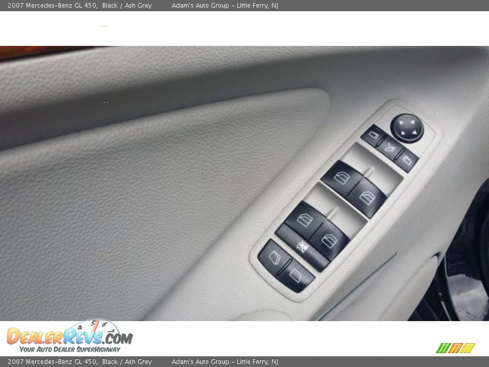 2007 Mercedes-Benz GL 450 Black / Ash Grey Photo #7
