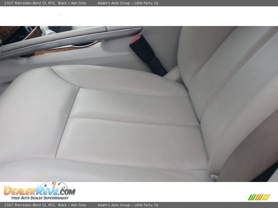 2007 Mercedes-Benz GL 450 Black / Ash Grey Photo #8