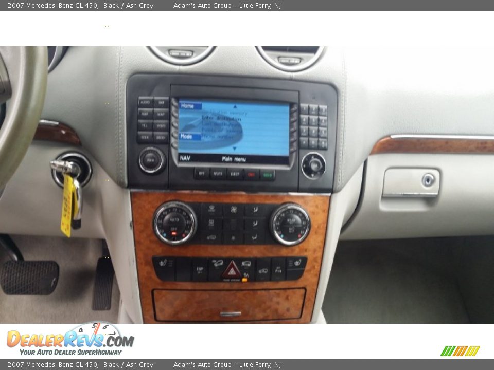 2007 Mercedes-Benz GL 450 Black / Ash Grey Photo #12
