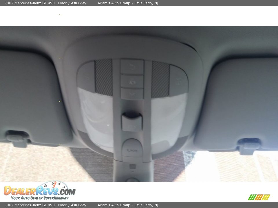 2007 Mercedes-Benz GL 450 Black / Ash Grey Photo #15