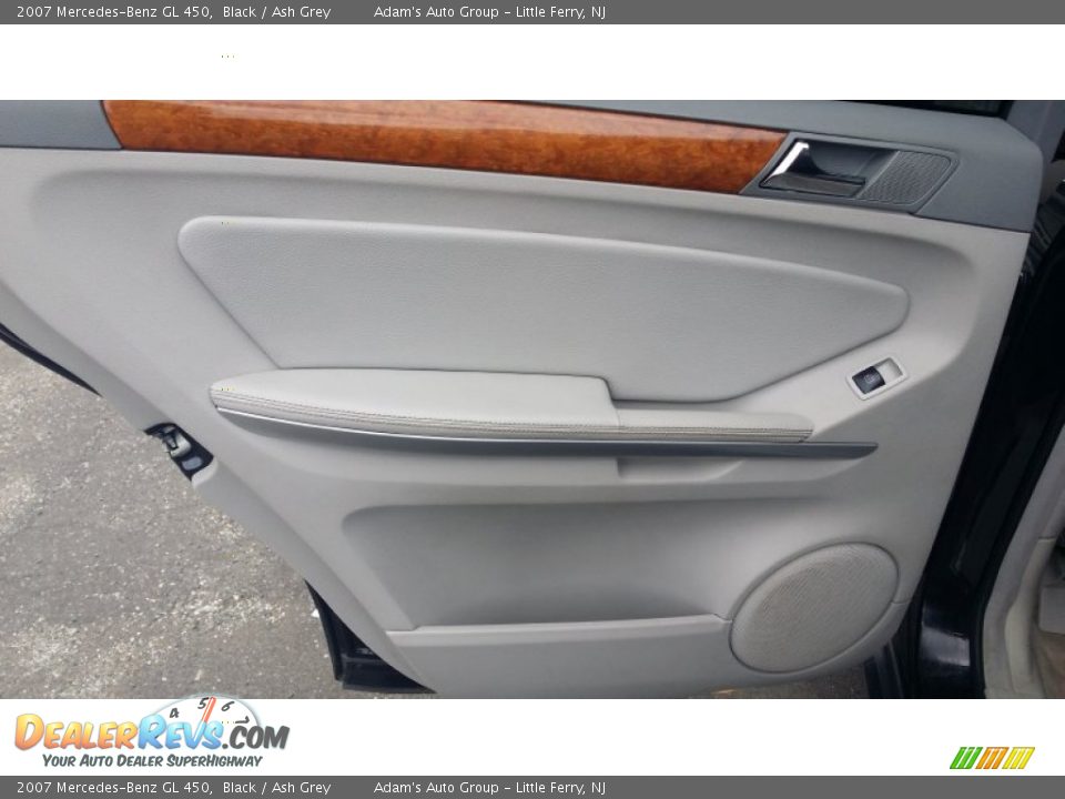 2007 Mercedes-Benz GL 450 Black / Ash Grey Photo #16